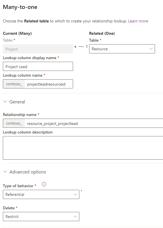 Referential Restrict relationship.